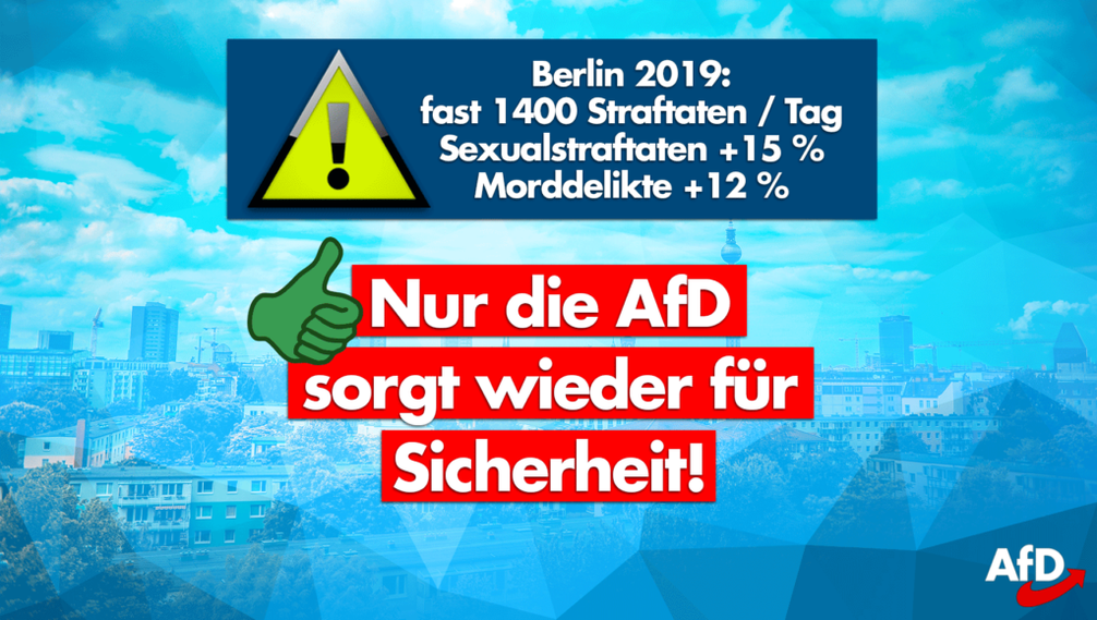 Berlin: Über 500.000 Straftaten jedes Jahr