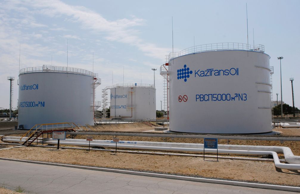 Kaztransoil-Ölpumpstation in Aktau Bild: Alexei Babuschkin / Sputnik