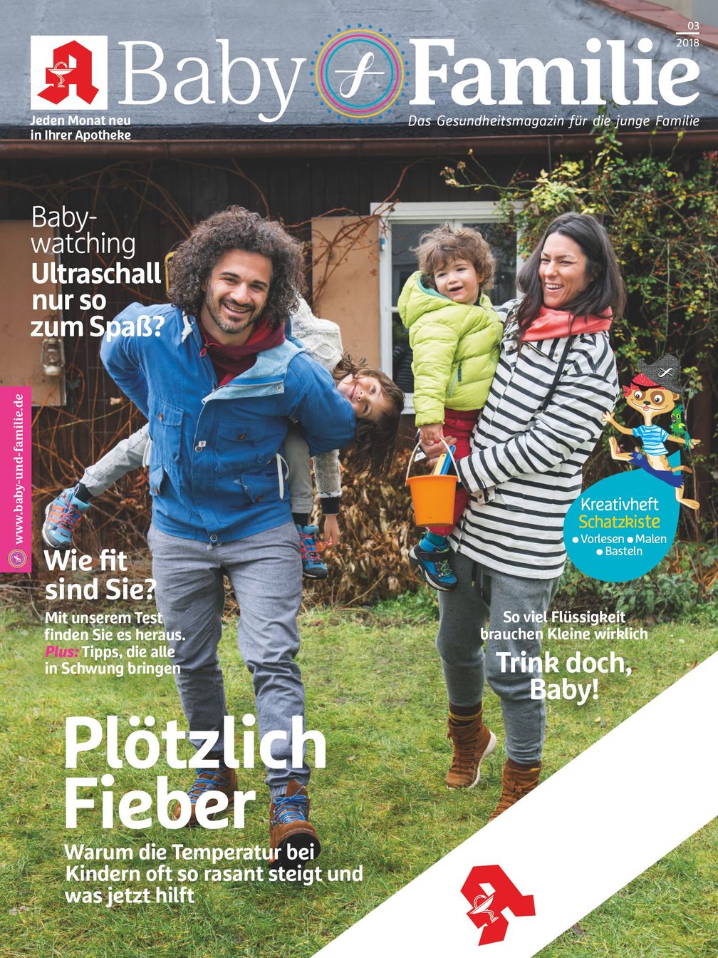 Titelbild Baby und Familie März 2018 / Bild: "obs/Wort & Bild Verlag - Baby und Familie"