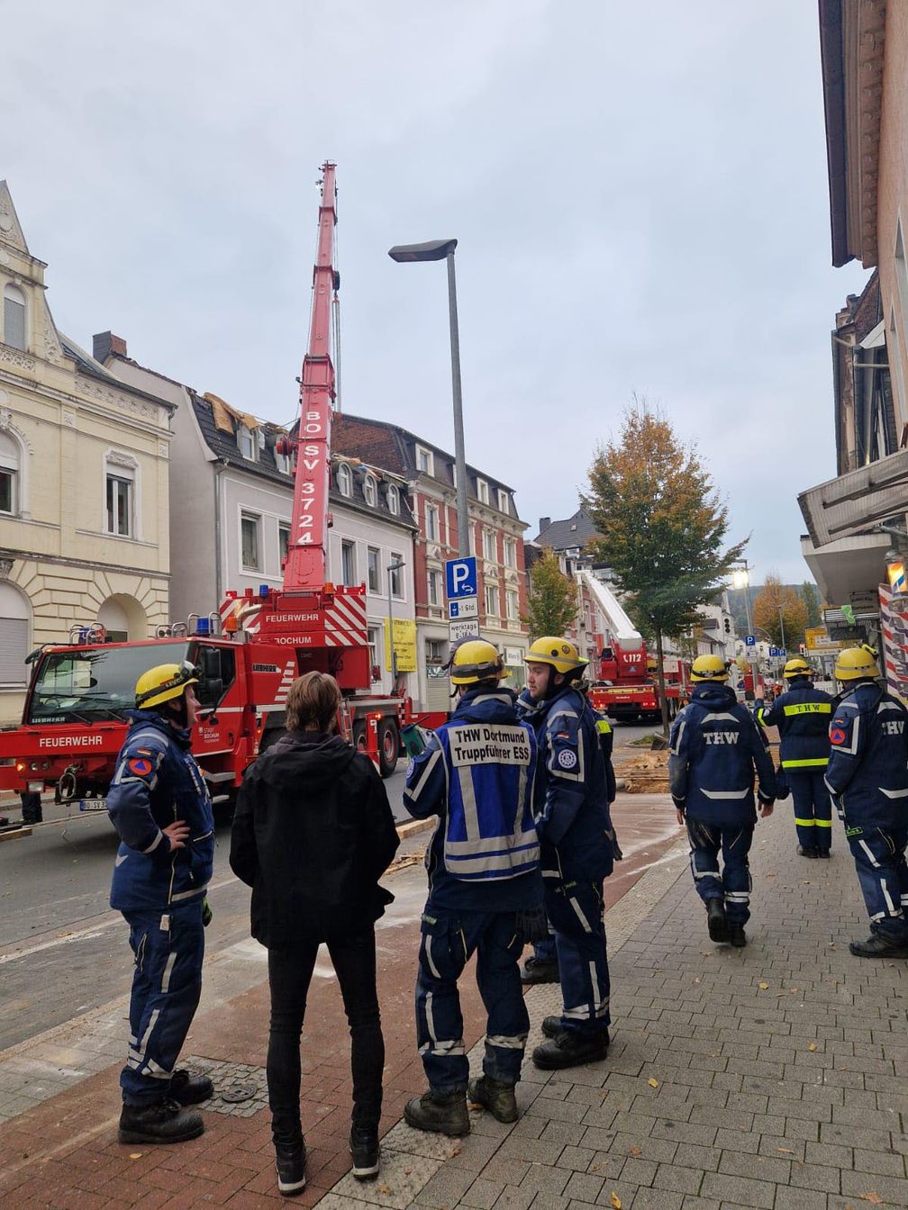 Einsatz am Sonntagabend. Der Einsatz wurde um 1 Uhr beendet.