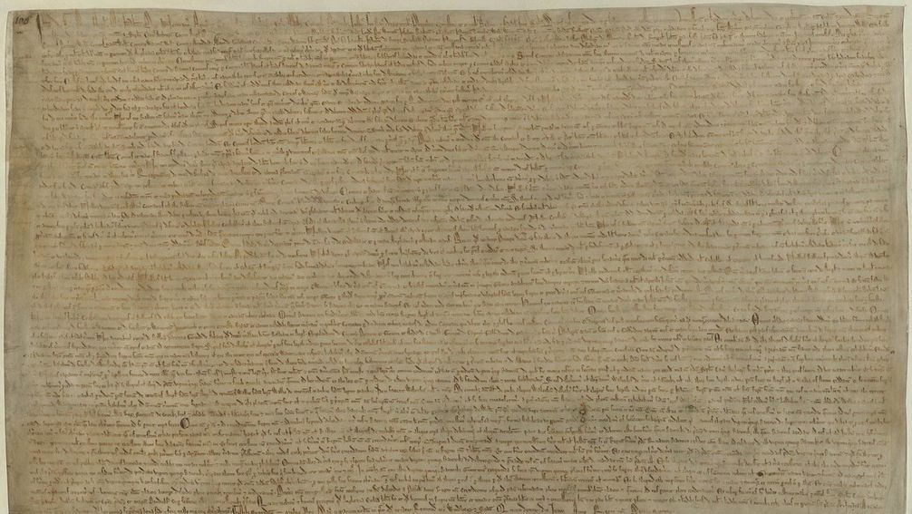 Magna Carta von 1215 Bild: British Library / RT