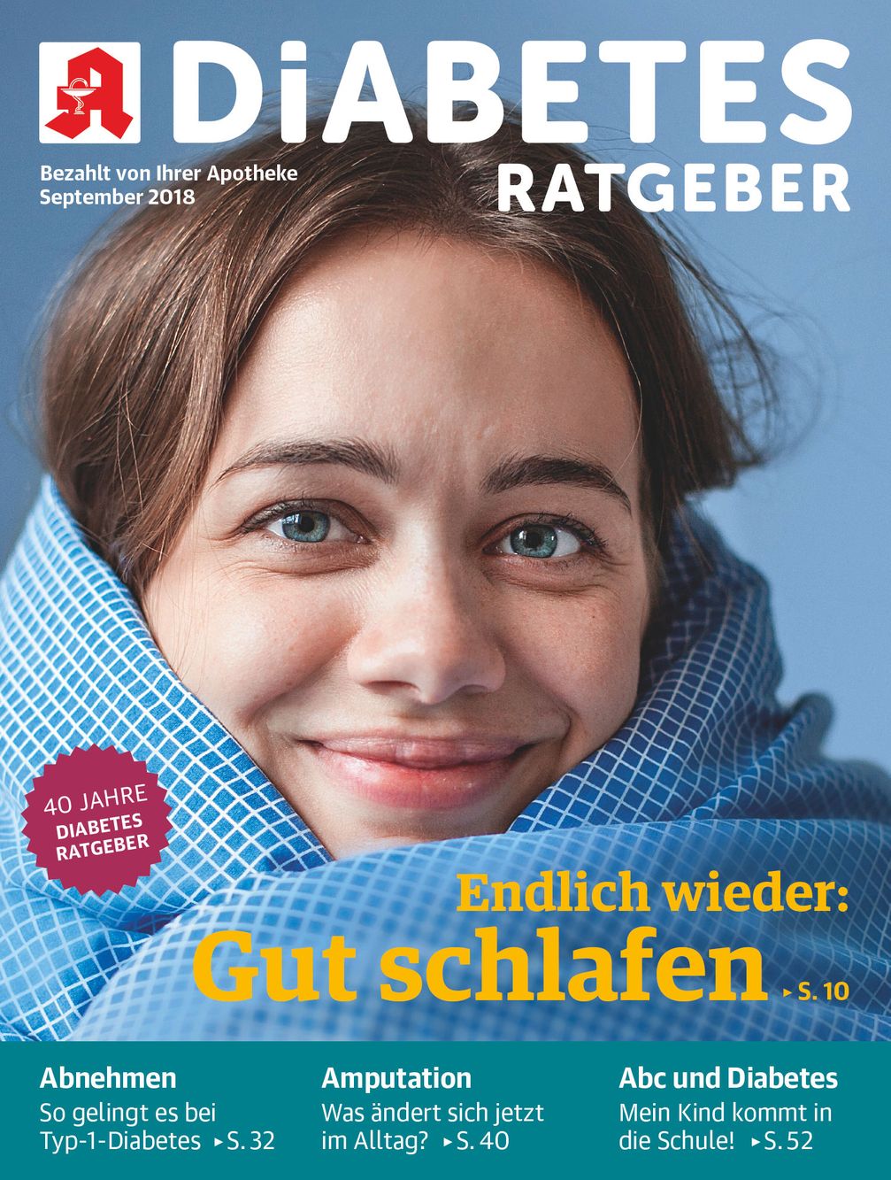 Titelbild Diabetes Ratgeber September 2018