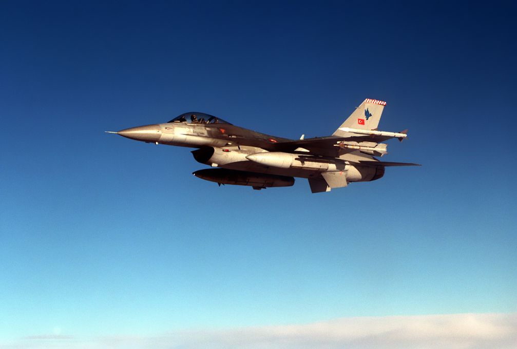 Eine türkische F-16C