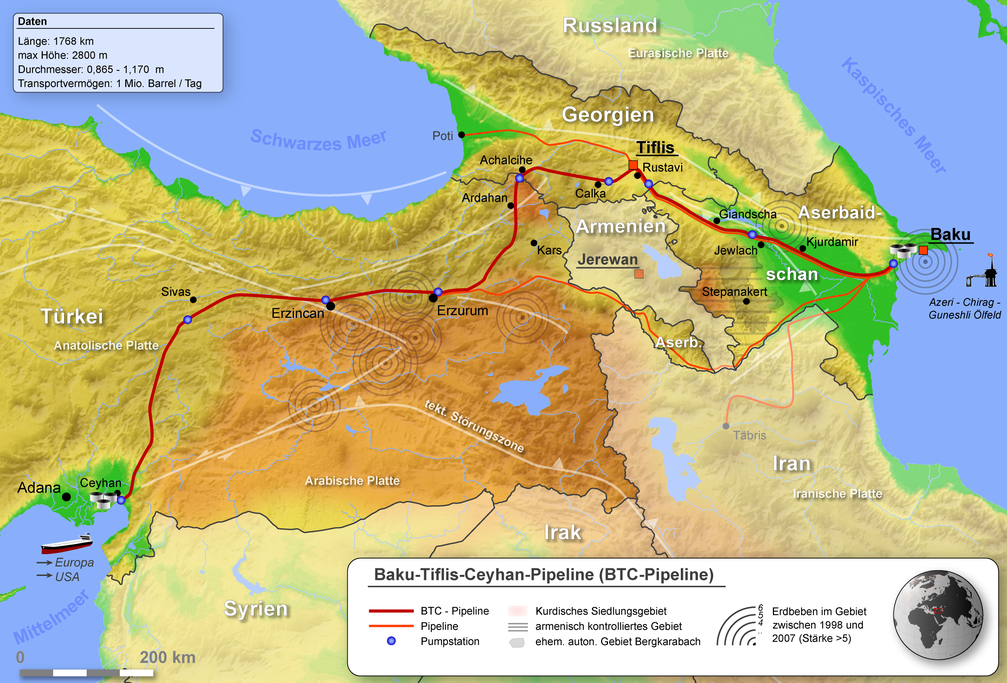 Baku-Tiflis-Ceyhan-Pipeline