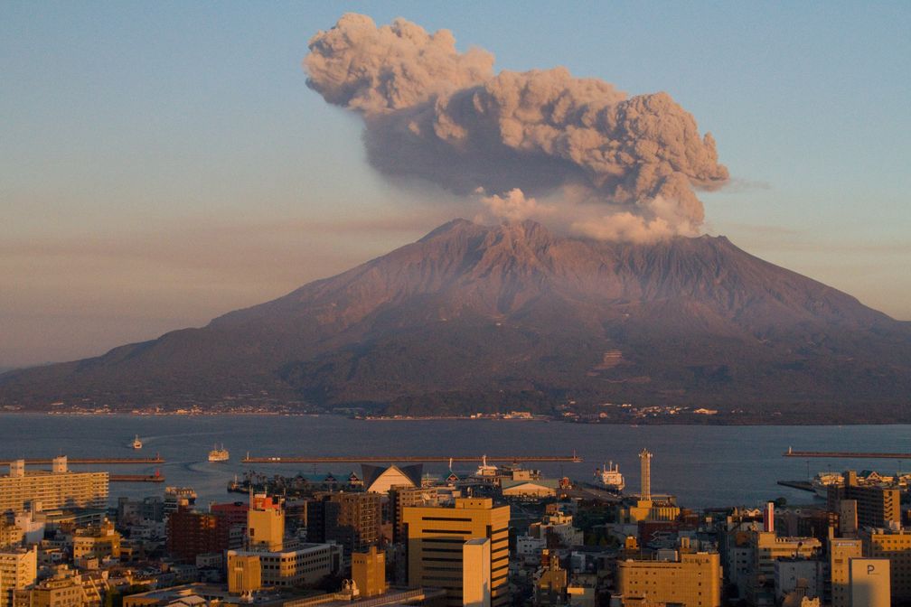 Sakurajima, 23. November 2009