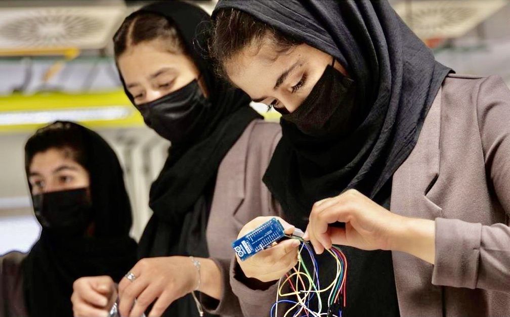 Die "Afghan Dreamers" in Dohas Education City  Bild: Botschaft des Staates Katar in Berlin Fotograf: Botschaft des Staates Katar in Berlin