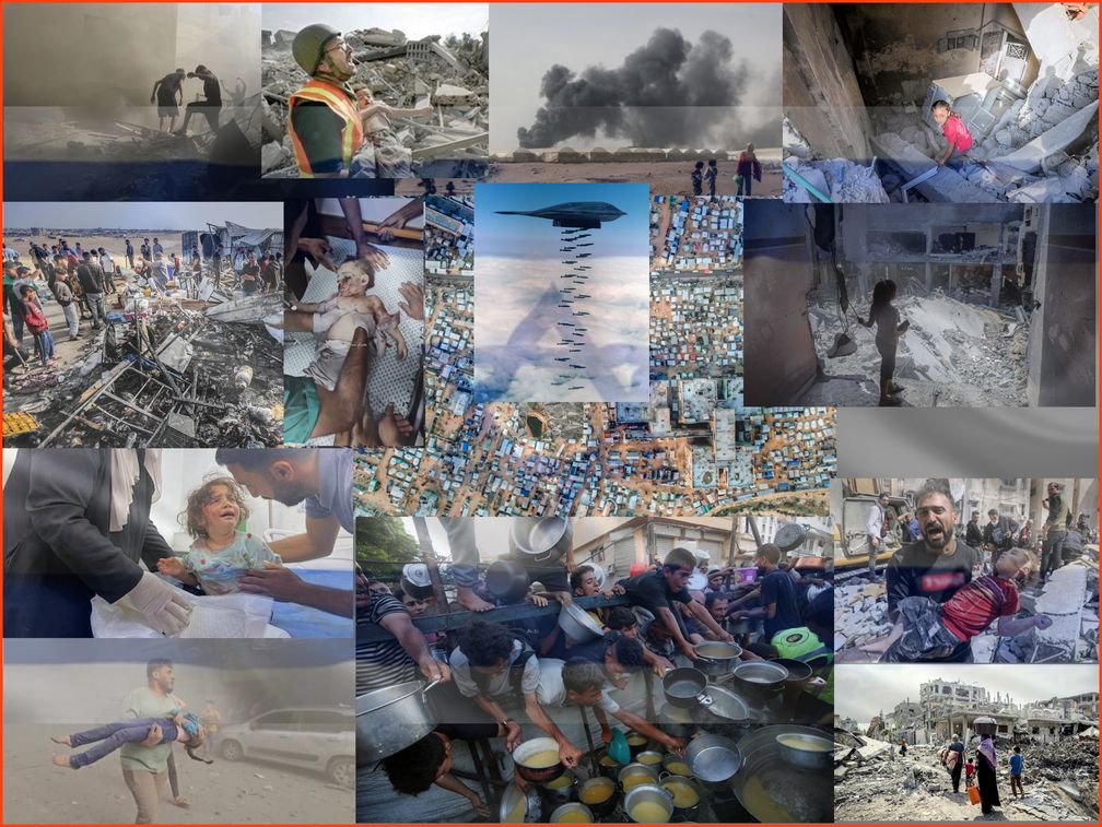 Israels Völkermord in Gaza an Palestinensern (Symbolbild)