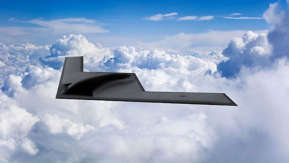 Bislang existieren von dem neuen Stealth-Bomber noch keine offiziellen Fotos. Bild: Northrop Grumman