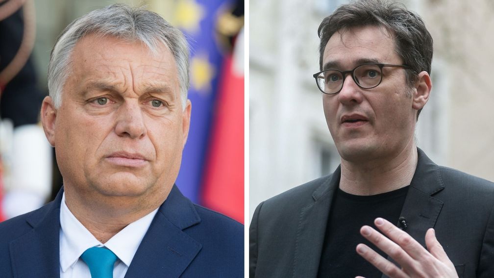 Die Gegenspieler: Viktor Orbán und Gergely Karácsony Bild: Remix News / UM / Eigenes Werk