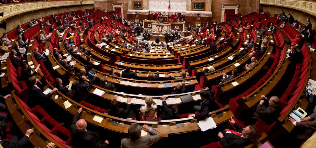 Plenarsaal der Nationalversammlung (Frankreich)