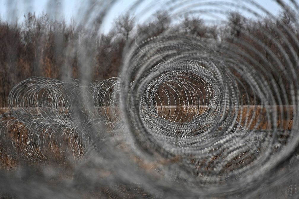 Stacheldraht (Symbolbild) Bild: Sputnik