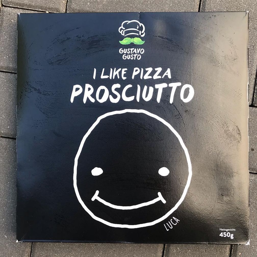 GUSTAVO GUSTO I like Pizza Prosciutto