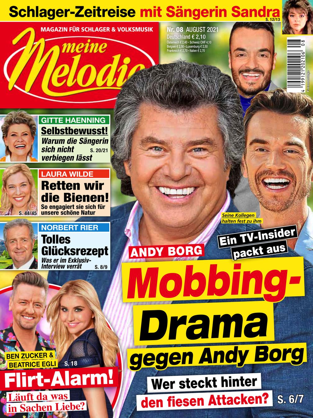 Cover Meine Melodie 08/2021.  Bild: Meine Melodie Fotograf: Meine Melodie