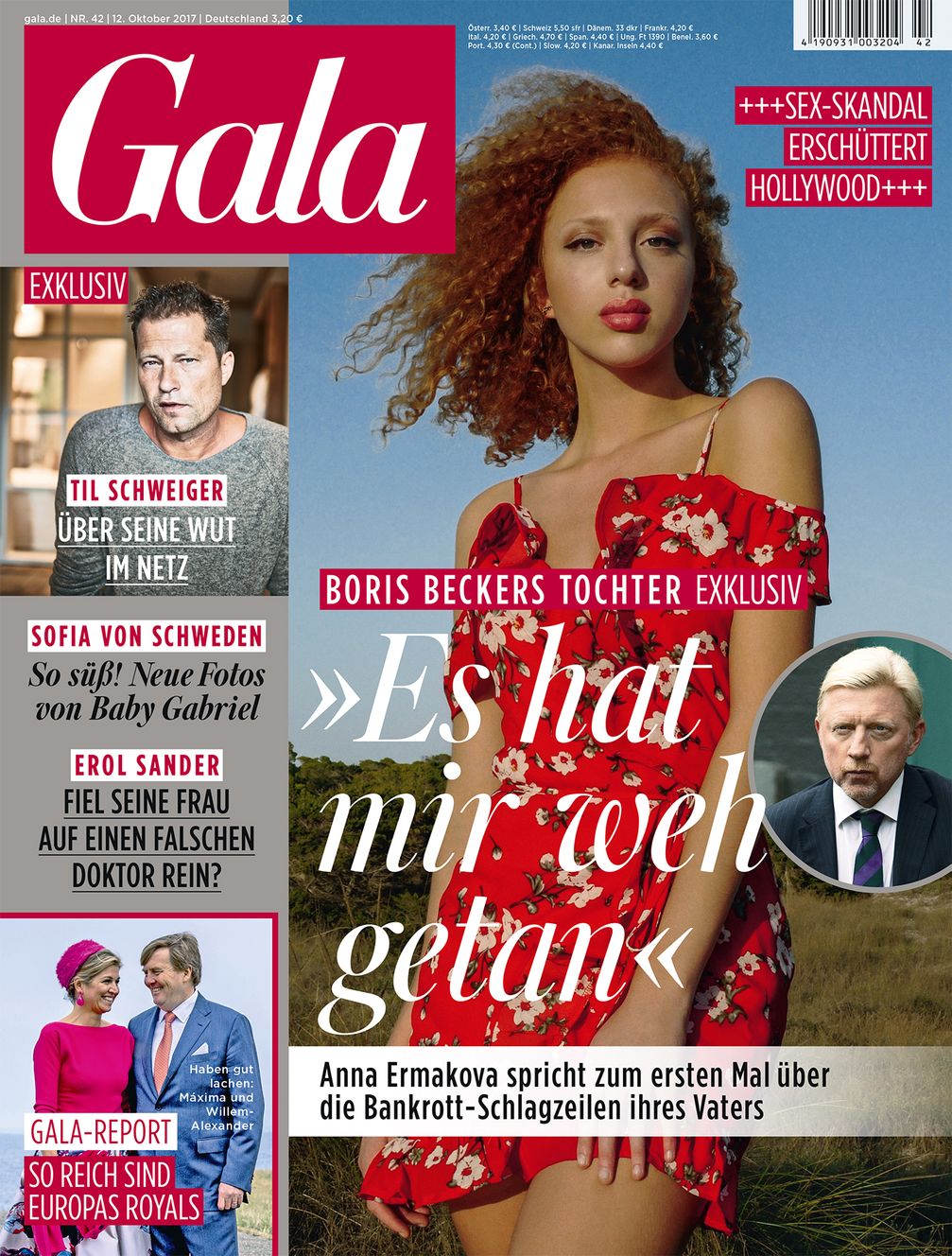 Cover GALA Ausgabe 42 (EVT 12.10.2017) / Bild: "obs/Gruner+Jahr, Gala"