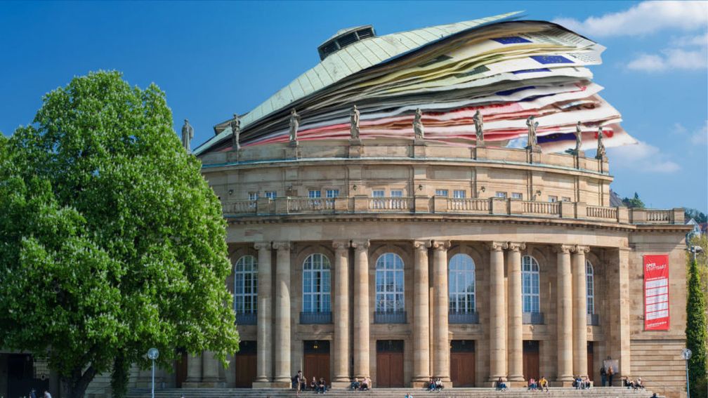 Die Stuttgarter Staatsoper soll für zirka 1 Milliarde Euro "renoviert" werden,