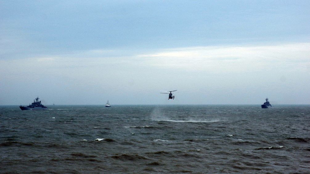 Archivbild: Die amphibische Ausbildung der russischen Marine im Schwarzen Meer Bild: Sputnik / Wassili Batanow