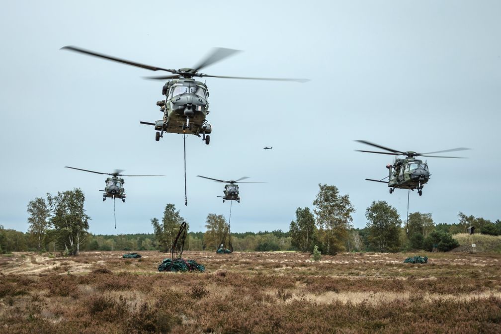 Transporthubschrauber NH-90 Bild: Bundeswehr Fotograf: Jana Neumann