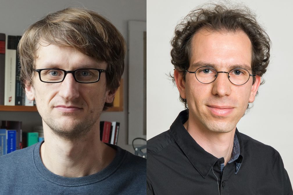 Dr. Moritz Florin, Lehrstuhl für Neuere und Neueste Geschichte mit dem Schwerpunkt der Geschichte Osteuropas der FAU, und Dr. Johannes Dafinger, Universität Klagenfurt.
Quelle: Bild: privat und aau/photo riccio (idw)