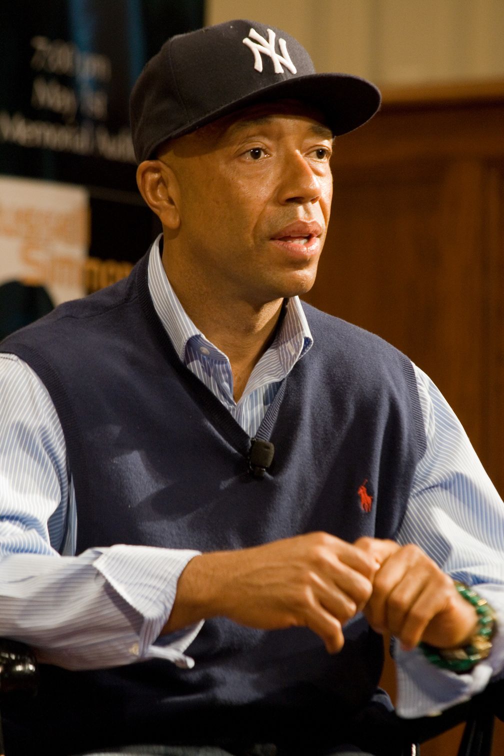 Simmons bei einem Vortrag an der Emory Universität, 2007