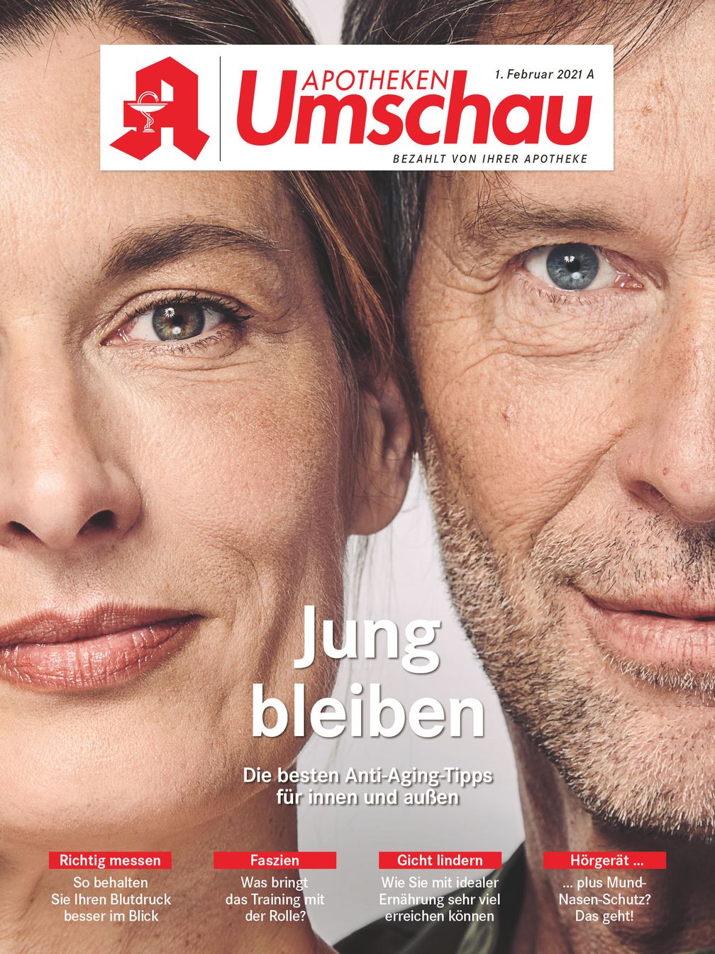 Titelbild Apotheken Umschau A Februar 2021 Bild: Wort & Bild Verlag Fotograf: Wort & Bild Verlag