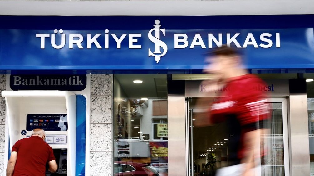 Filiale der İşbank in der türkischen Hauptstadt Ankara Bild: Gettyimages.ru / Ahmet Bolat / Anadolu Agency