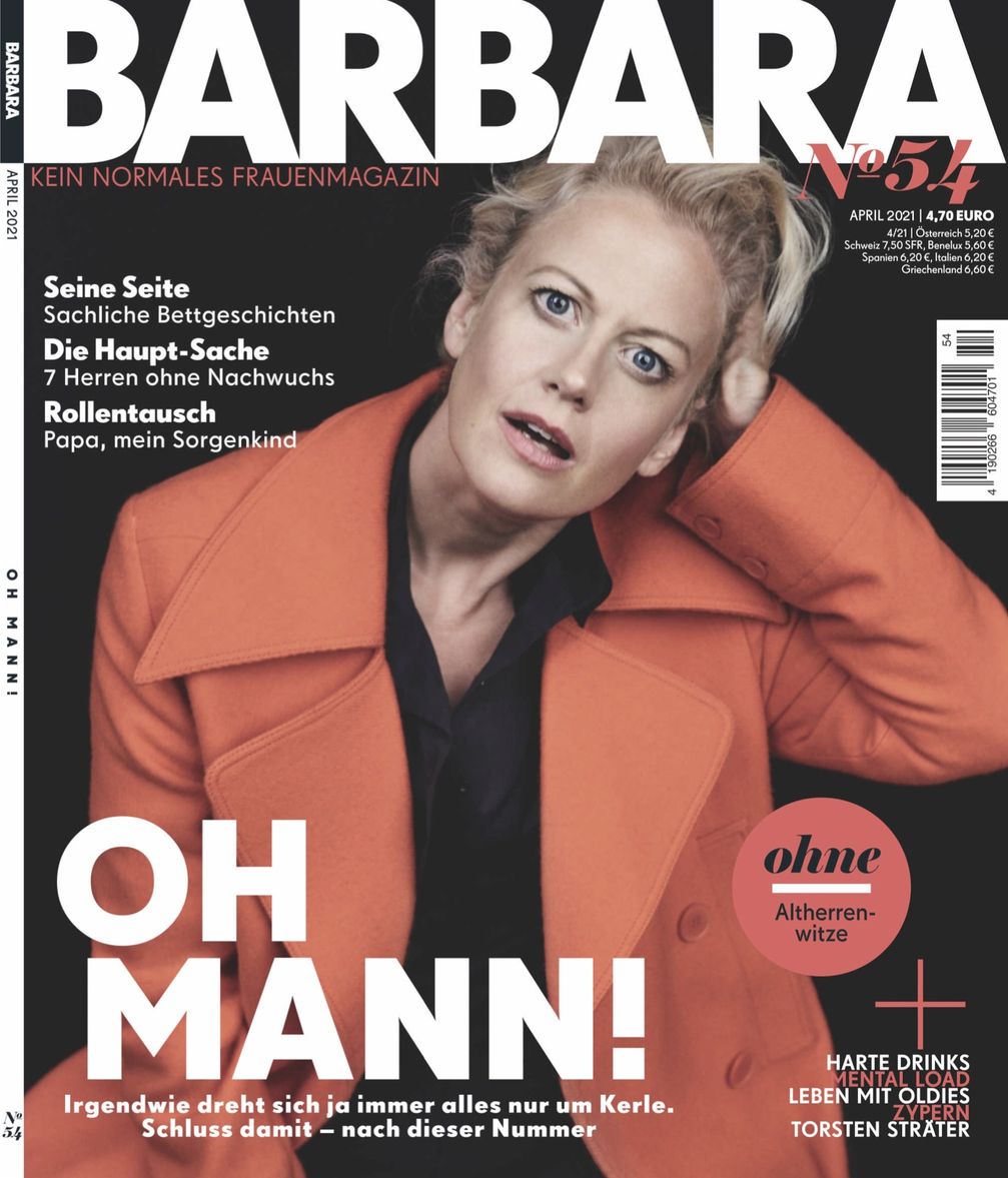 Cover_BARBARA Nr.54_ EVT: 4.3.2021 Bild: Gruner+Jahr, BARBARA Fotograf: Gruner+Jahr, BARBARA