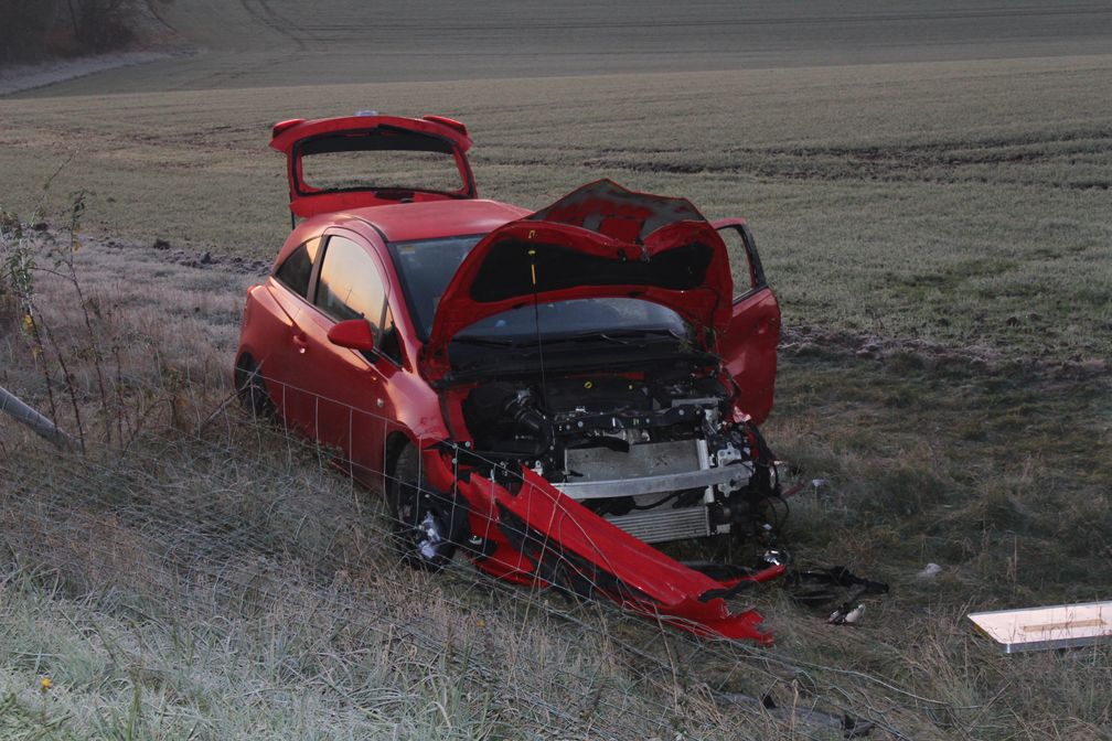 Unfallbeteiligtes Fahrzeug Bild: Polizei