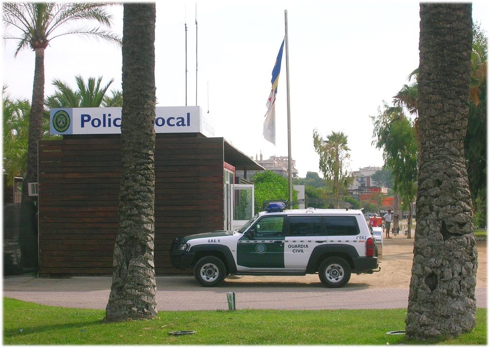 Einsatzwagen der Guardia Civil