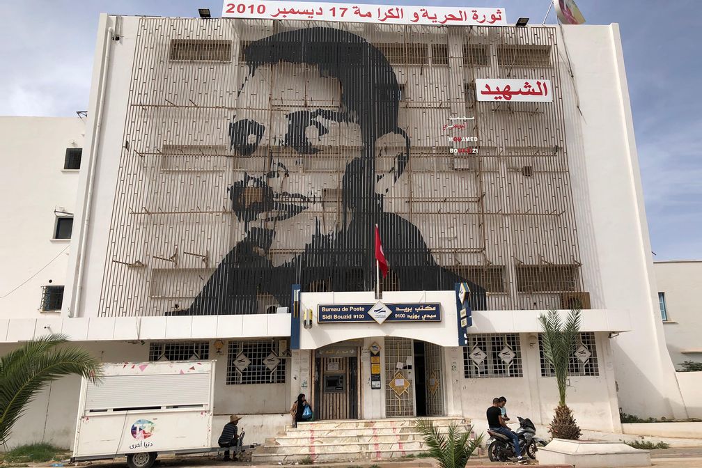 Porträt von Mohamed Bouaziszis  in der Stadt Sidi Bouzid. Bild: ZDF Fotograf: ZDF/Torsten Reimers