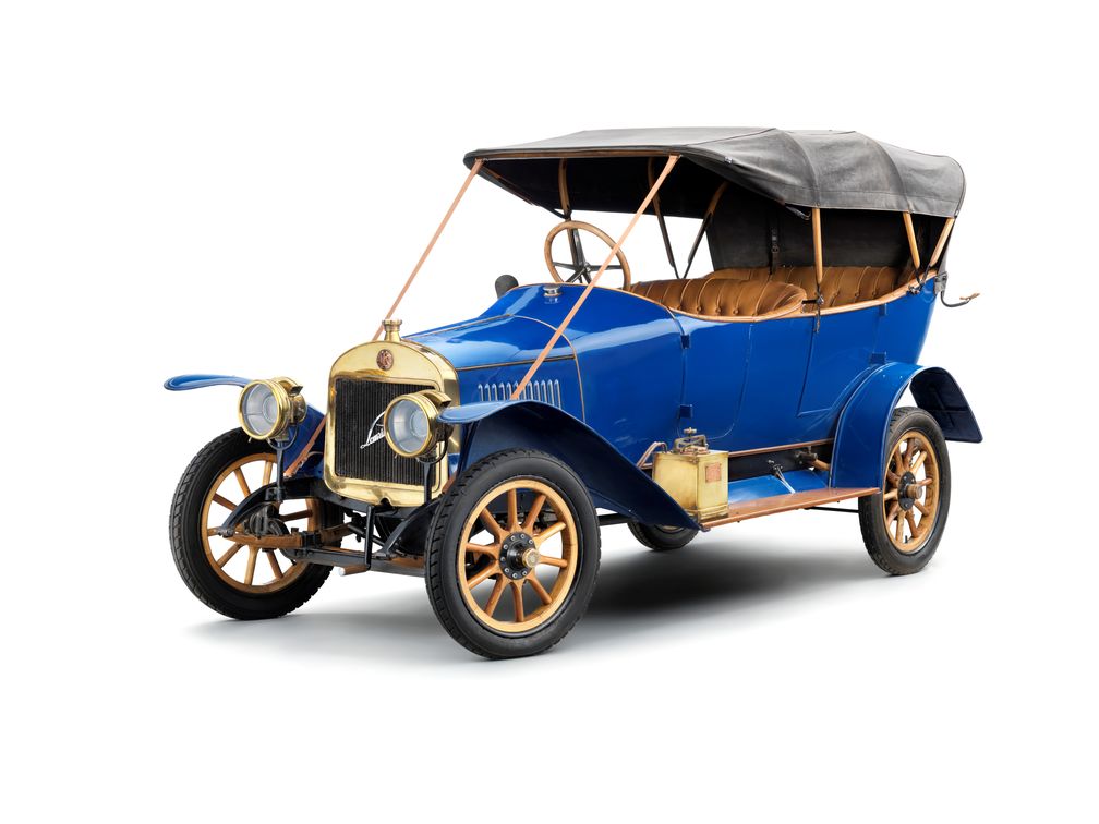 Der Laurin & Klement S, das erste Volumenmodell des Automobilherstellers aus Mladá Boleslav, debütierte am 16. April 1911  Bild: SMB Fotograf: Skoda Auto Deutschland GmbH