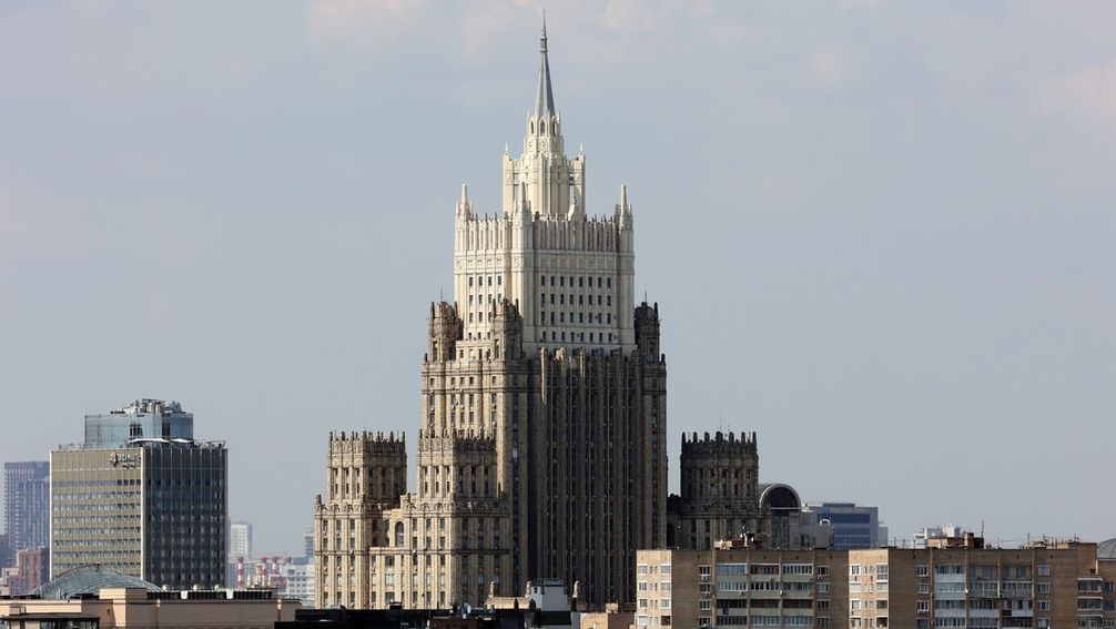 Das Gebäude des russischen Außenministeriums in Moskau Bild:Witali Beloussow / Sputnik