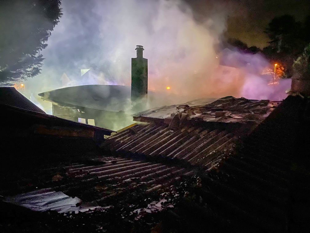 Wohnhausbrand Üdingen Bild: Feuerwehr