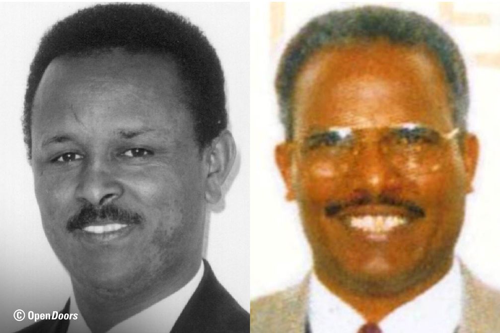 Haile Naizge (links) und Dr. Tekleab Menghisteab, Archivbild Bild: Open Doors Deutschland e.V. Fotograf: Open Doors Deutschland e.V.