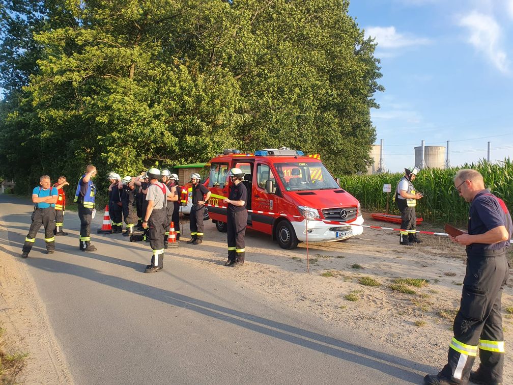 Dienstabend "Personensuche" in Stockum. Bild: Feuerwehr