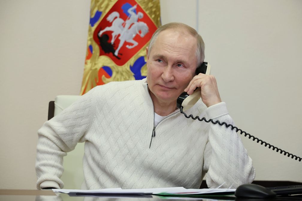 Wladimir Putin (2023) Bild: Mikhail Klimentyev / Sputnik