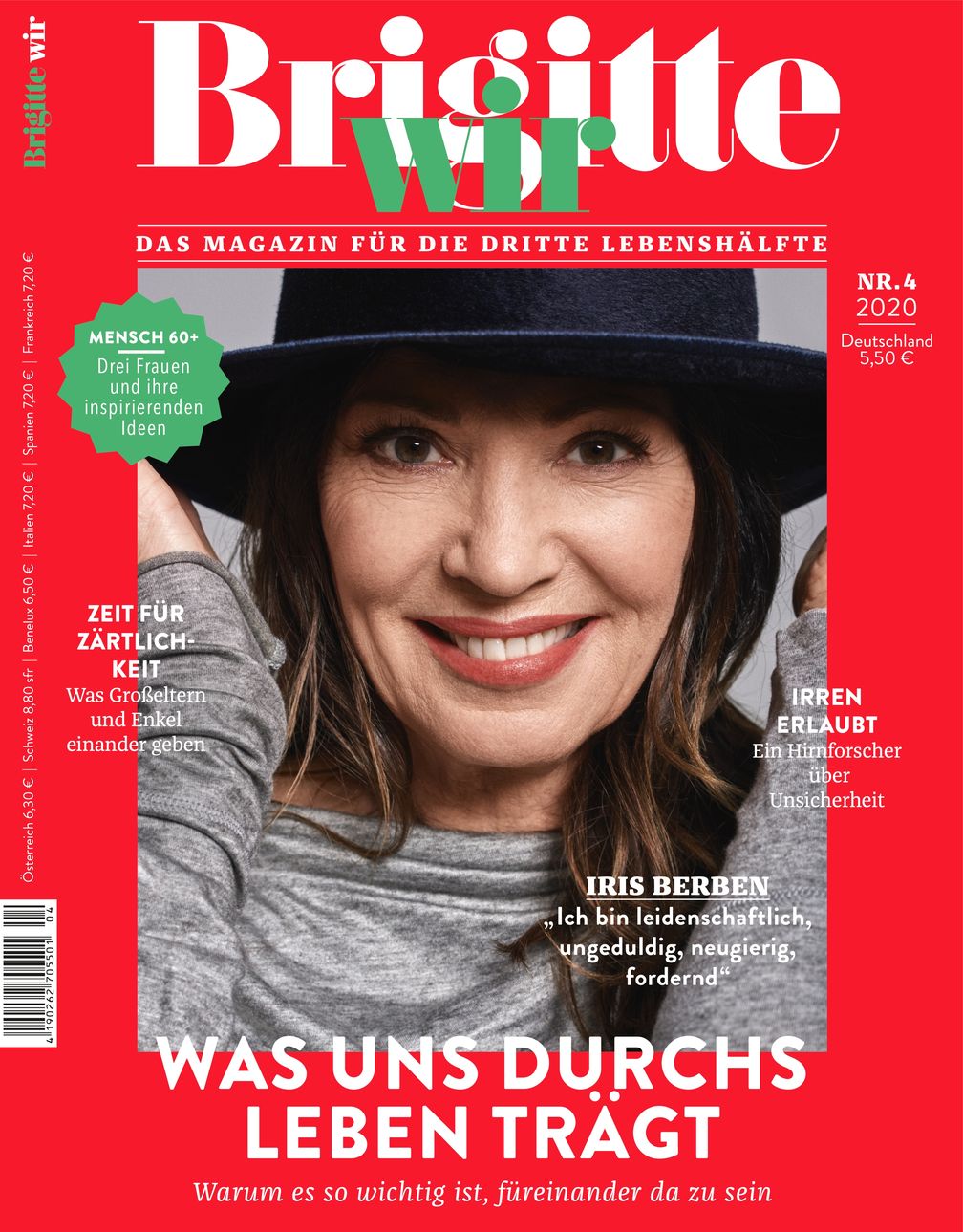Cover_Brigitte_Wir_04/2020  Bild: "obs/Gruner+Jahr, BRIGITTE WIR"