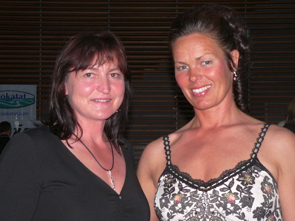 Birgit Fischer (erfolgreichste deutsche Olympiateilnehmerin) und Freya Hoffmeister (umrundete Australien im Kajak)