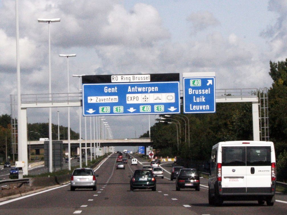 Autosnelweg in Belgien (Symbolbild)
