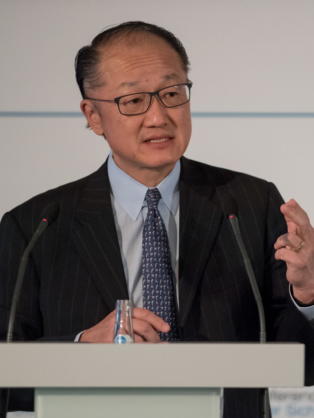 Jim Yong Kim während der 54. MSC 2018