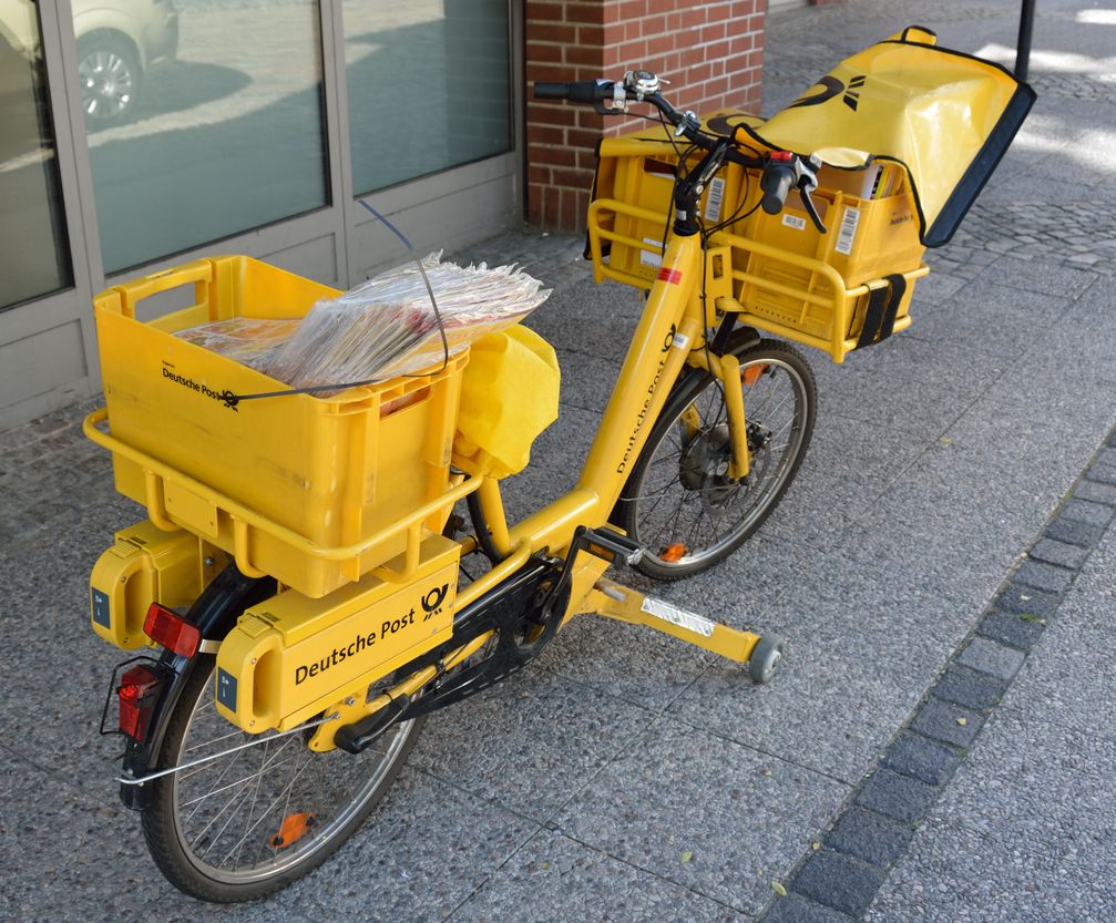 Elektrofahrrad der Deutschen Post (Symbolbild)