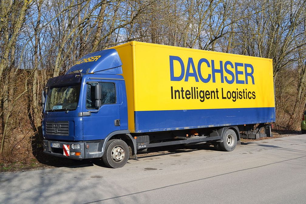 Lkw von Dachser