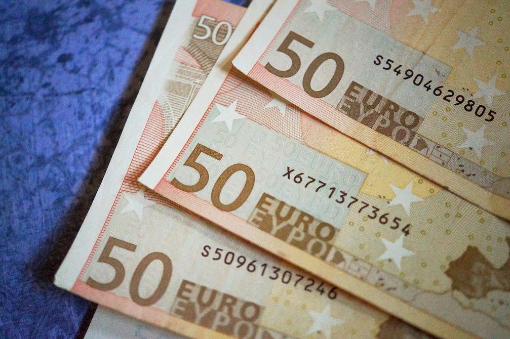 Geld Euros Währung