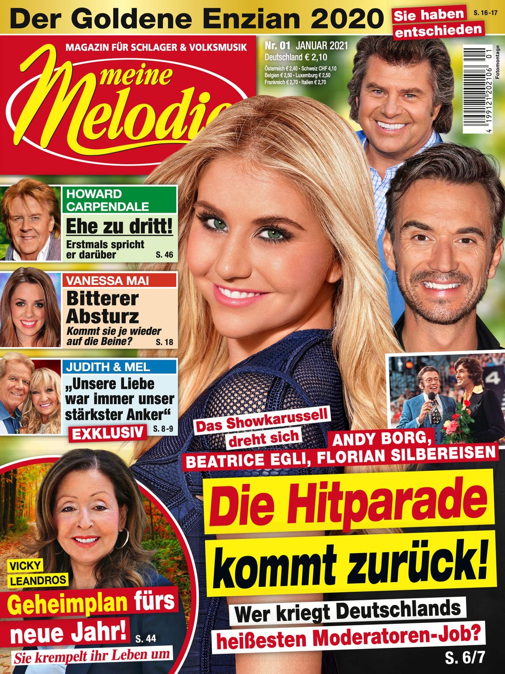 Cover Meine Melodie Nr. 01 /  Bild: "obs/Meine Melodie"