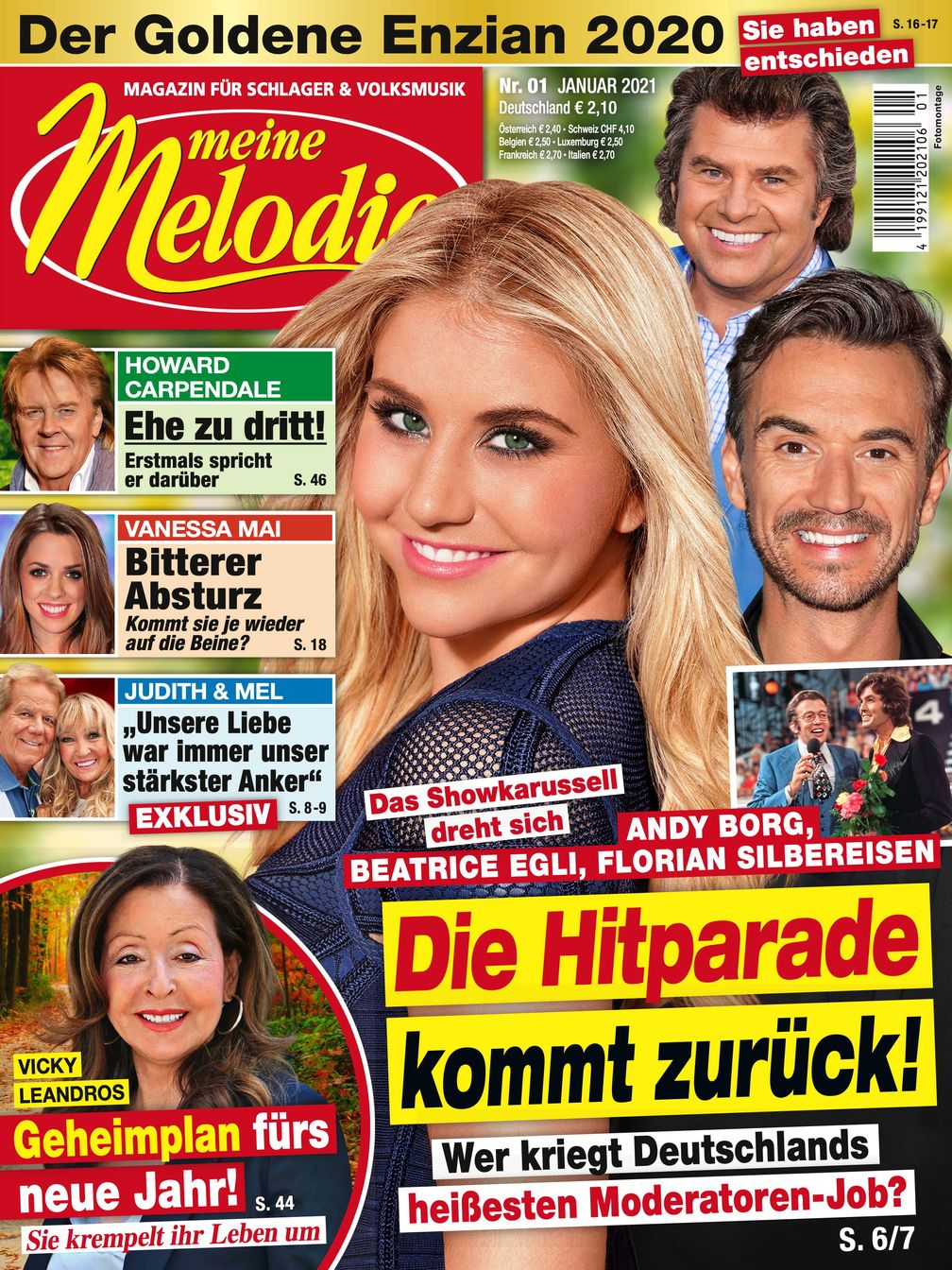 Cover Meine Melodie Nr. 01 /  Bild: "obs/Meine Melodie"