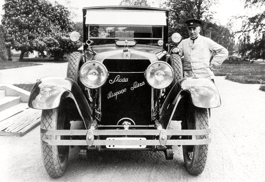 Der SKODA Hispano-Suiza für Präsident Masaryk Bild: SMB Fotograf: Skoda Auto Deutschland GmbH