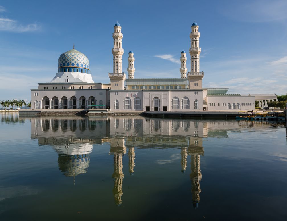 Moschee in Kota Kinabalu (Sabah) in Malaysia