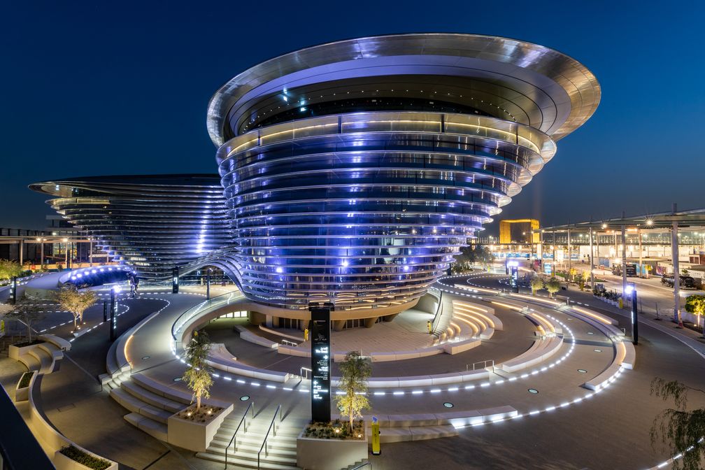 DUBAI, MARCH 07 2021: General view of Alif - The Mobility Pavilion at Expo 2020 Dubai.  Bild: Expo 2020 Dubai Fotograf: Expo 2020 Dubai