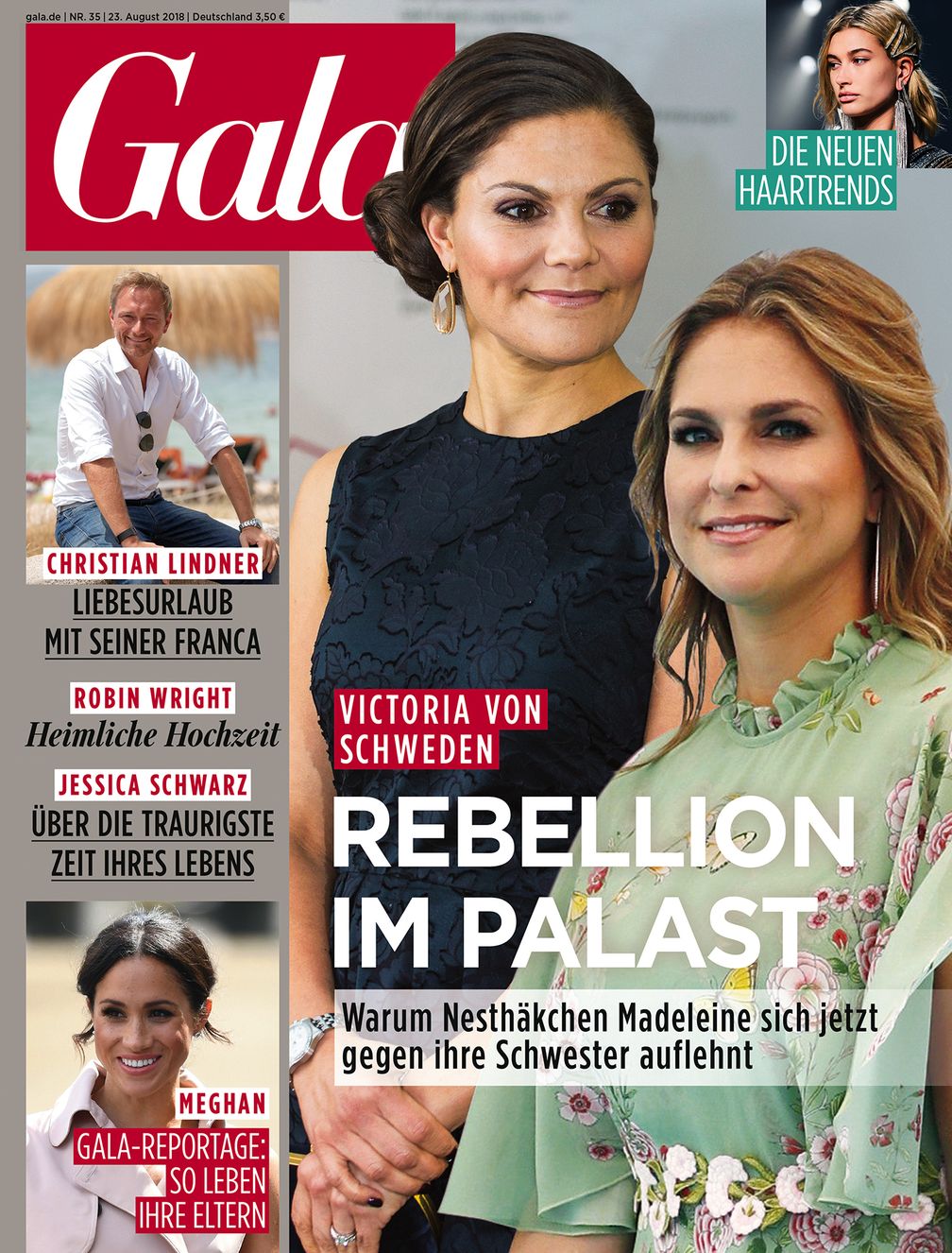 Cover GALA (35/2018), EVT 23.08.2018. Bild: "obs/Gruner+Jahr, Gala"