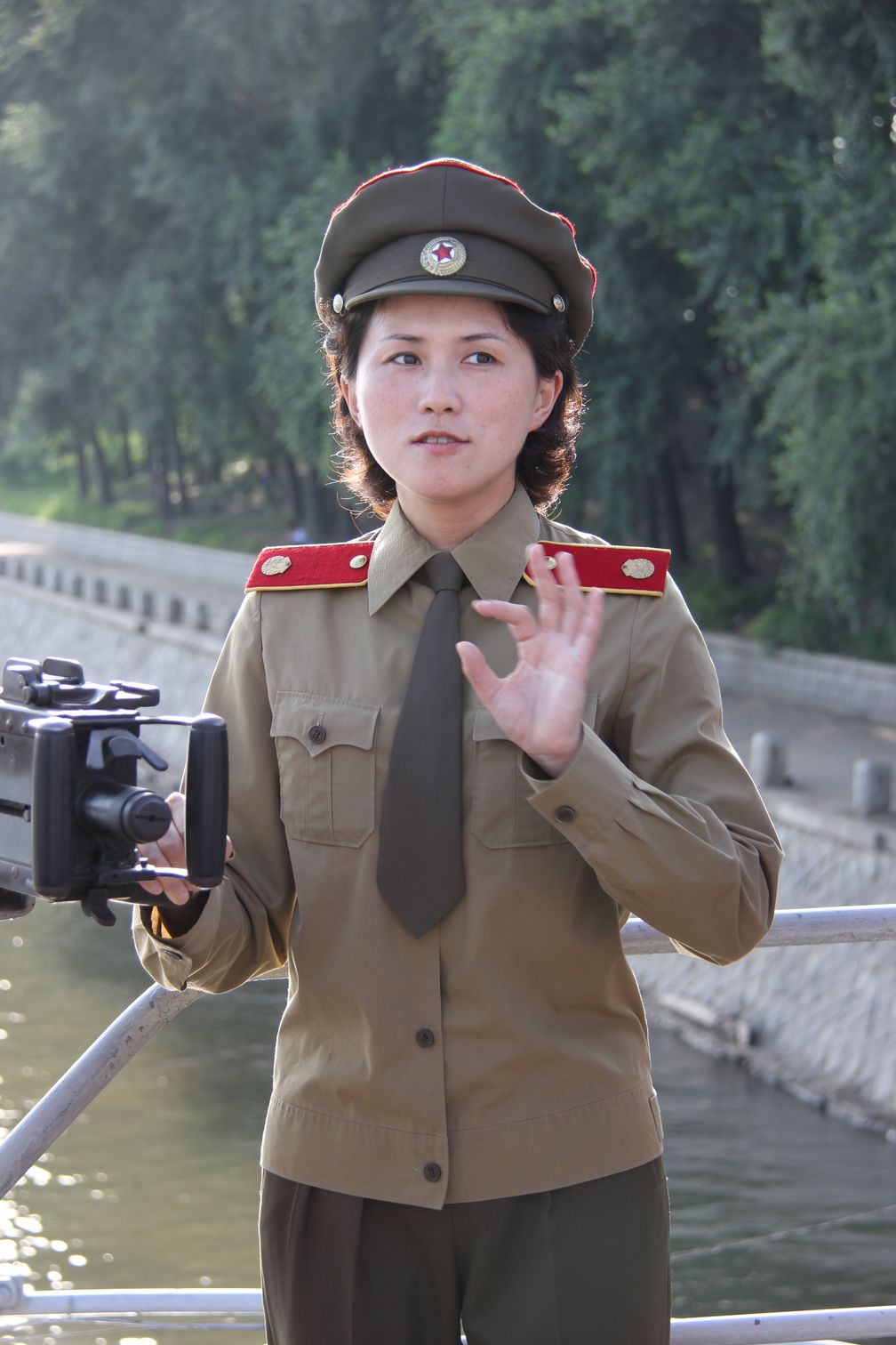 Nordkoreanische Soldatin (Symbolbild)