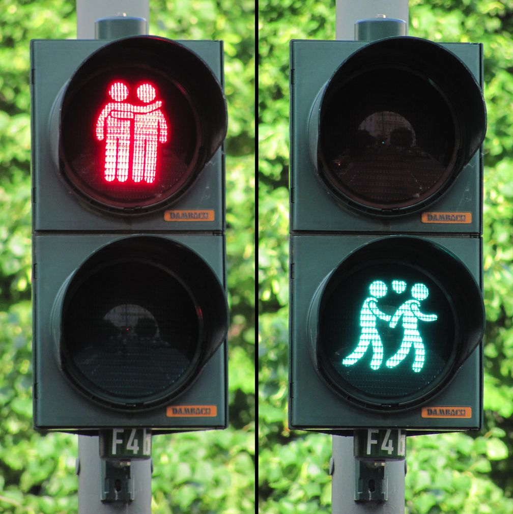 Ampel-Pärchen (Symbolbild)